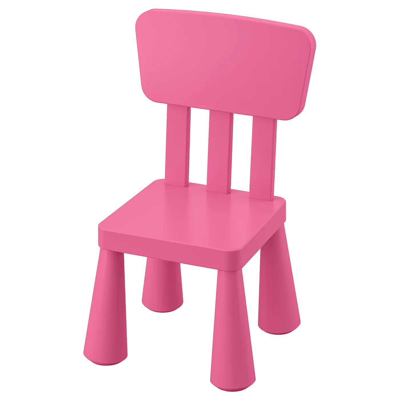 IKEA MAMMUT Children's Chair Indoor/outdoor/pink