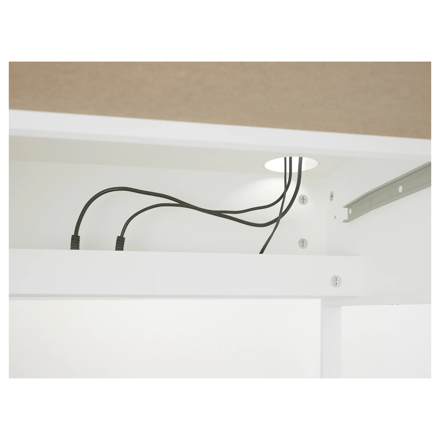 IKEA MICKE Desk White 28 3/4x19 5/8 " - Image 6