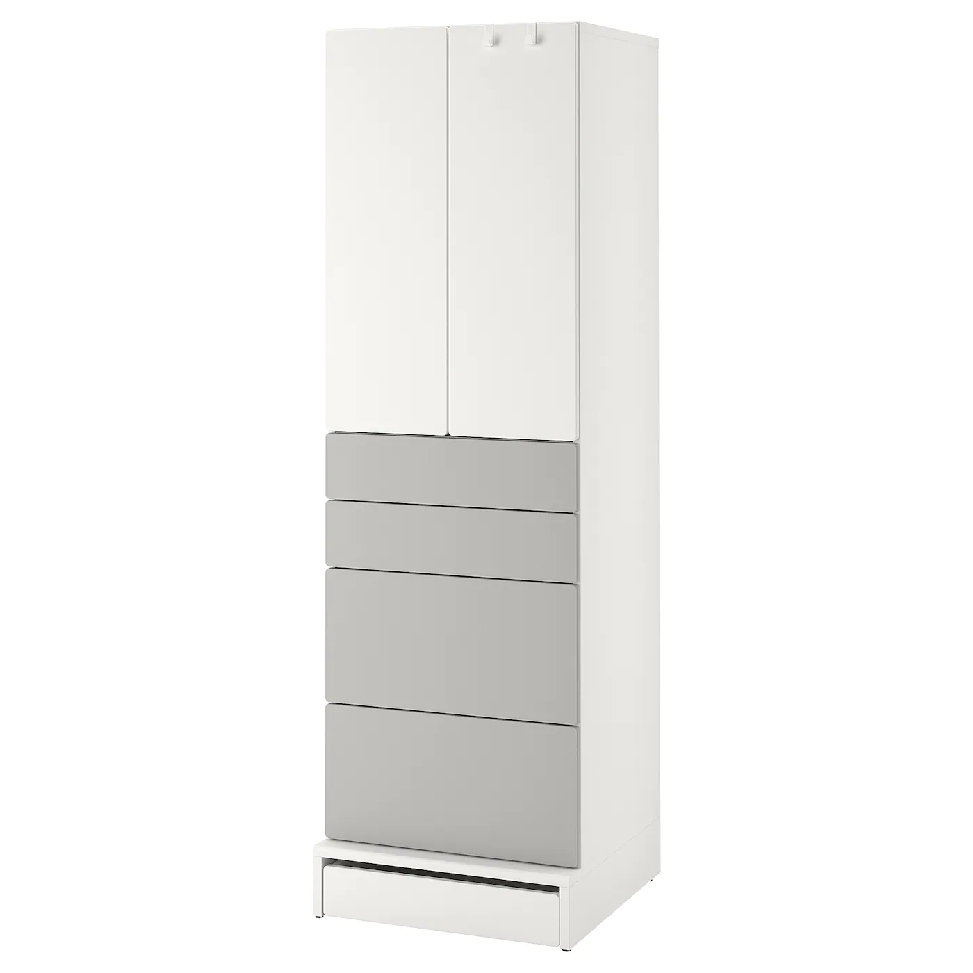 IKEA SMÅSTAD / UPPFÖRA Wardrobe White Pale Pink/with 4 Drawers 23 5/8x24 3/4x77 1/8 " - Image 12