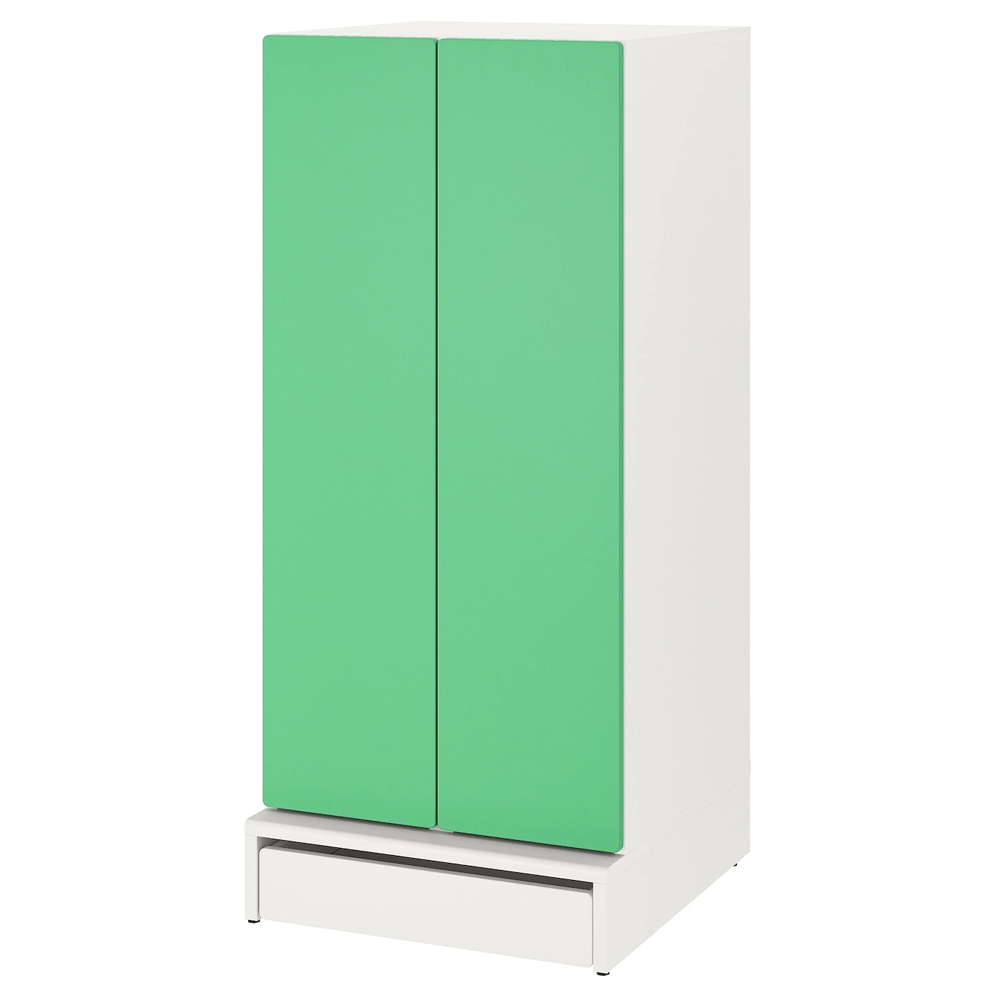 IKEA SMÅSTAD / UPPFÖRA Wardrobe White White/with 3 Shelves 23 5/8x24 3/4x53 1/2 " - Image 4