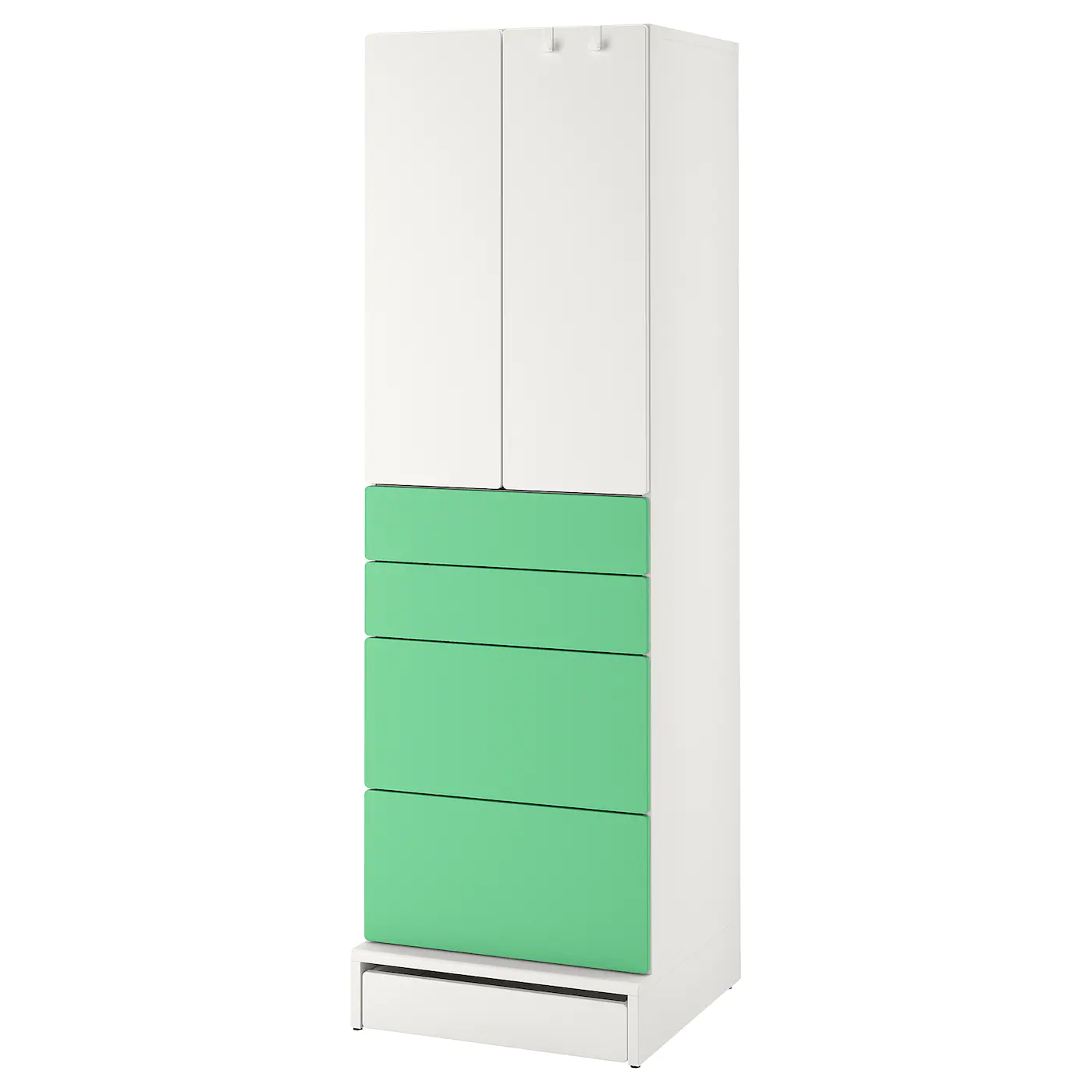 IKEA SMÅSTAD / UPPFÖRA Wardrobe White Pale Pink/with 4 Drawers 23 5/8x24 3/4x77 1/8 " - Image 13