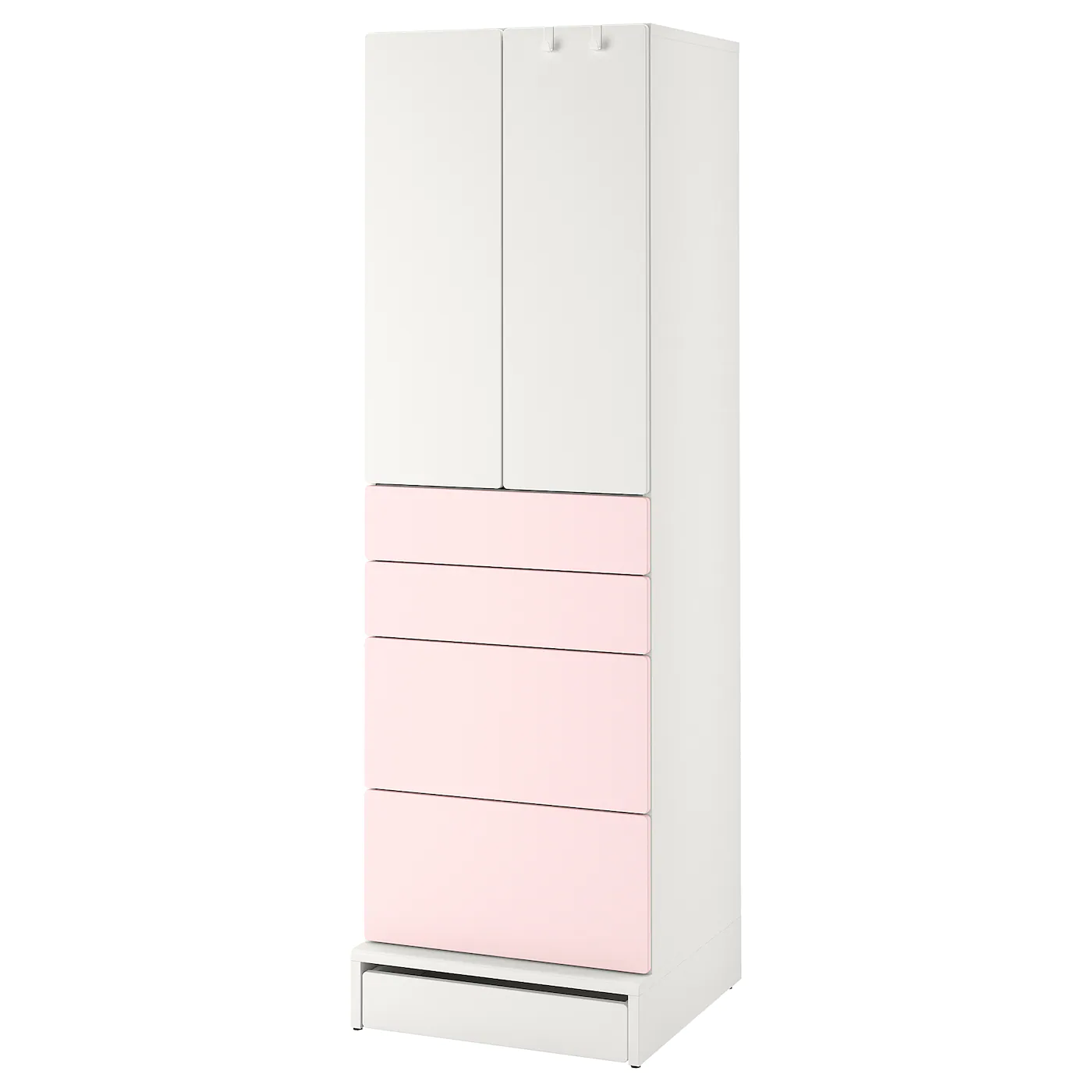IKEA SMÅSTAD / UPPFÖRA Wardrobe White With Frame/with 3 Drawers 23 5/8x24 3/4x77 1/8 " - Image 11