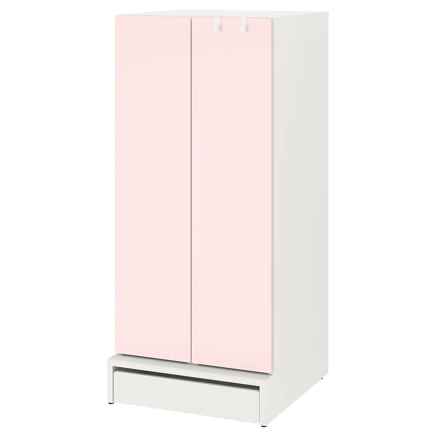 IKEA SMÅSTAD / UPPFÖRA Wardrobe White White/with Frame 23 5/8x24 3/4x53 1/2 " - Image 7