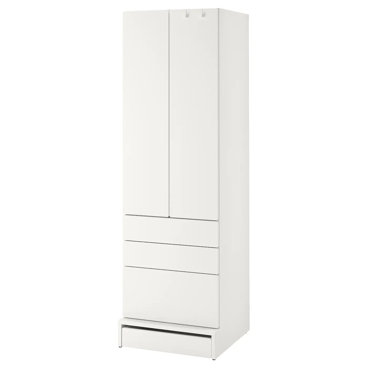 IKEA SMÅSTAD / UPPFÖRA Wardrobe White Pale Pink/with 3 Drawers 23 5/8x24 3/4x77 1/8 " - Image 11