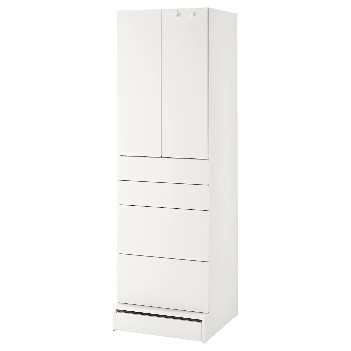 IKEA SMÅSTAD / UPPFÖRA Wardrobe White With Frame/with 3 Drawers 23 5/8x24 3/4x77 1/8 " - Image 12
