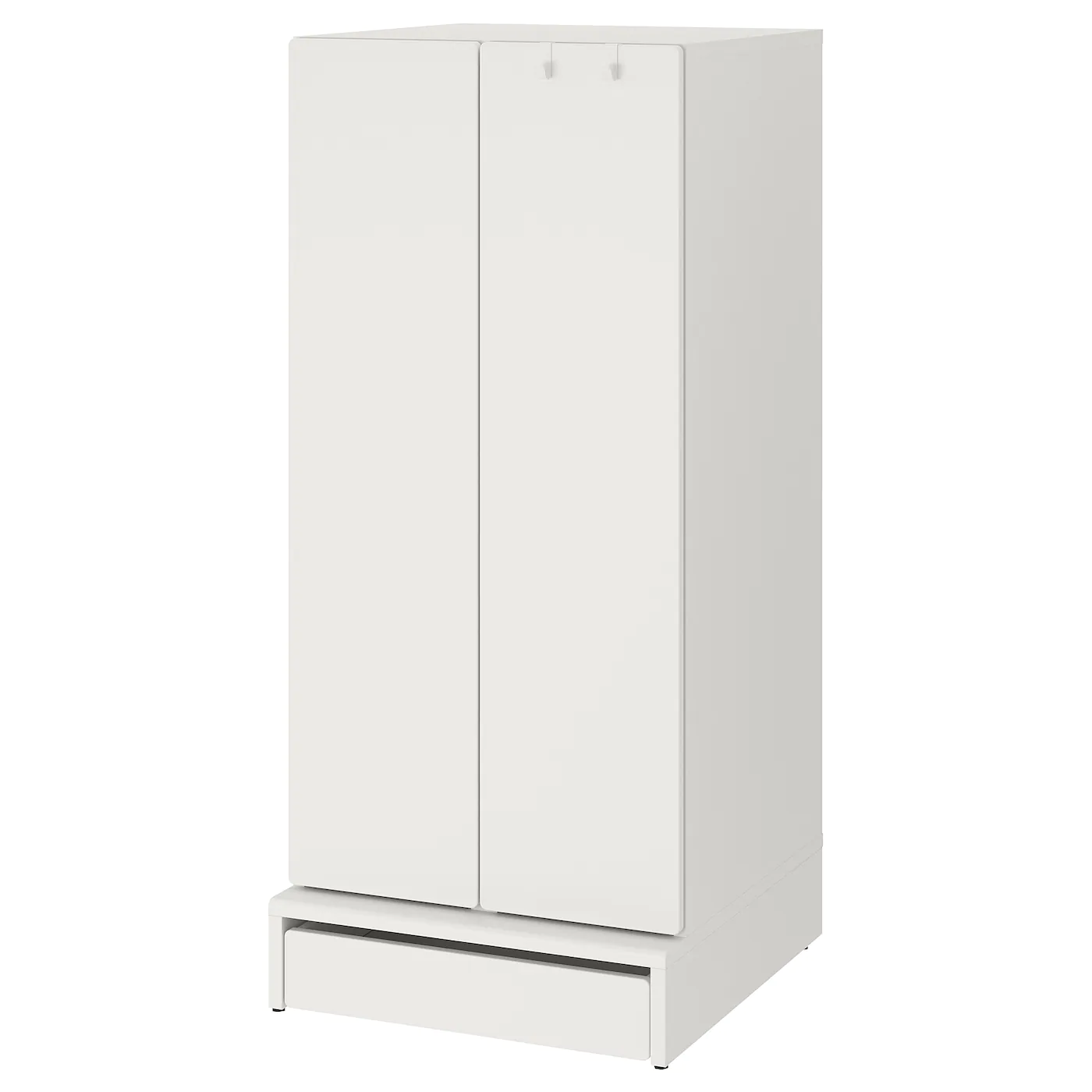 IKEA SMÅSTAD / UPPFÖRA Wardrobe White White/with Frame 23 5/8x24 3/4x53 1/2 " - Image 8