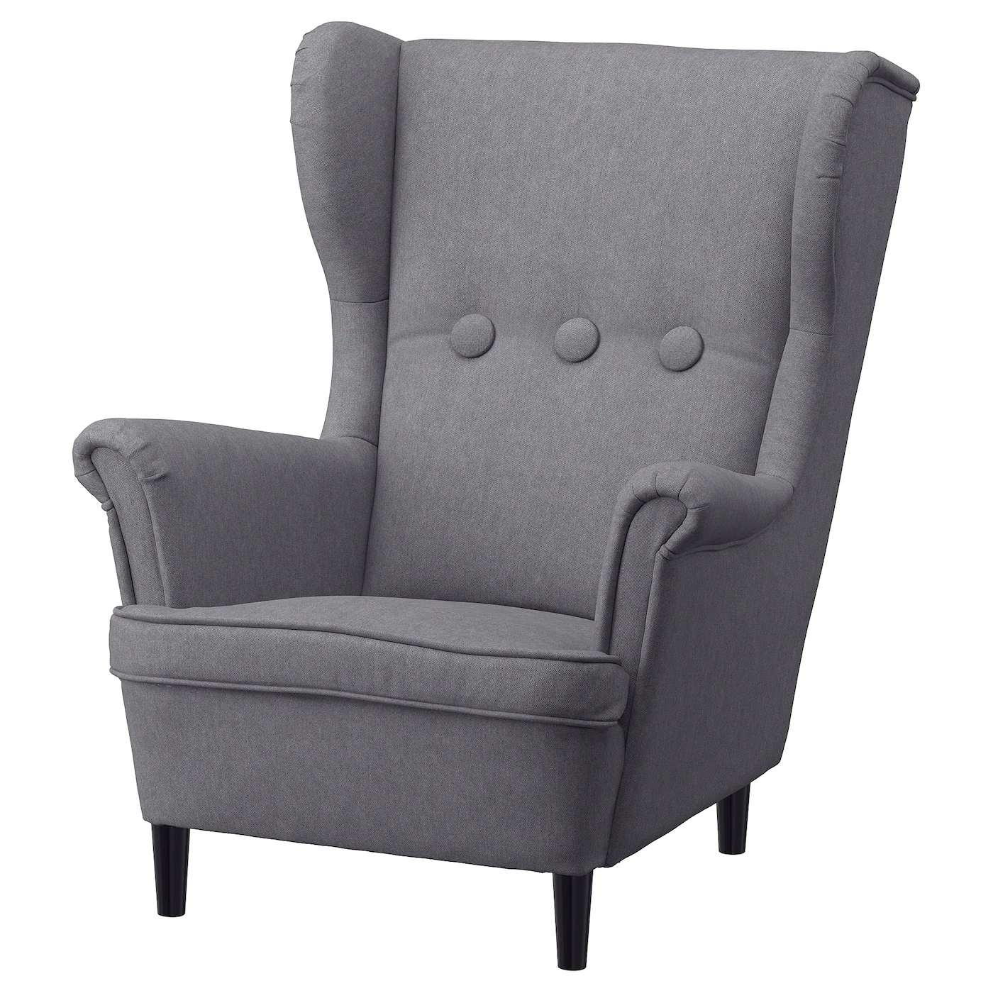 IKEA STRANDMON Children's Armchair Vissle Gray